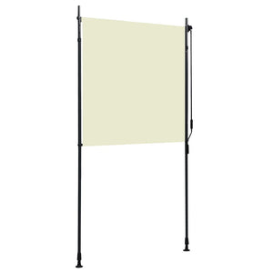 Tenda a Rullo per Esterni 120x270 cm Crema 145940