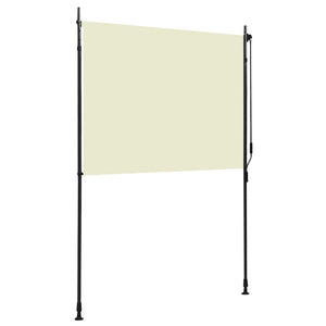 Tenda a Rullo per Esterni 150x270 cm Crema