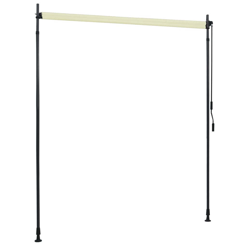 Tenda a Rullo per Esterni 200x270 cm Crema 145942