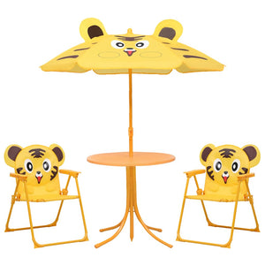 Set da Bistrot da Giardino per Bambini con Ombrellone Giallo 48100