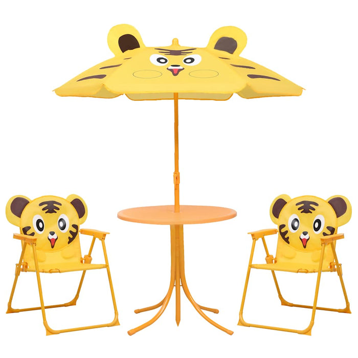 Set da Bistrot da Giardino per Bambini con Ombrellone Giallo 48100