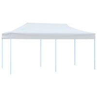 Tenda Pieghevole Pop-Up con Pareti Laterali 3x6m Acciaio Bianco cod mxl 66345