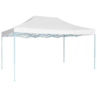 Tenda per Feste Pieghevole 3x4,5 m Bianca 48869