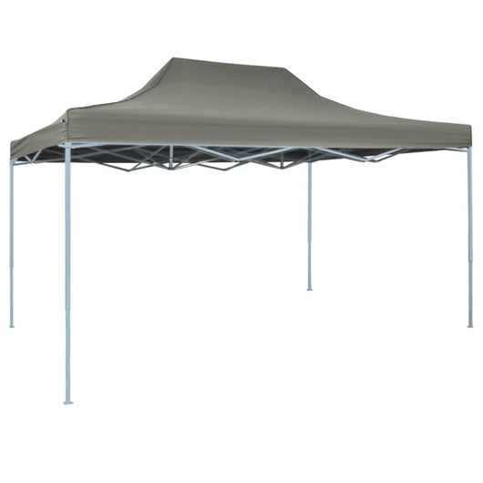 Gazebo Professionale Pieghevole 3x4m in Acciaio Antracite cod mxl 66308