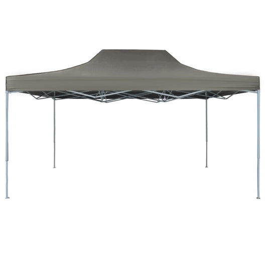 Gazebo Professionale Pieghevole 3x4m in Acciaio Antracite cod mxl 66308