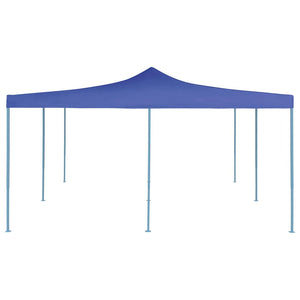 Gazebo Pieghevole 5x5 m Blu 48901