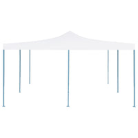 Gazebo Pieghevole 5x5 m Bianco  cod mxl 65956