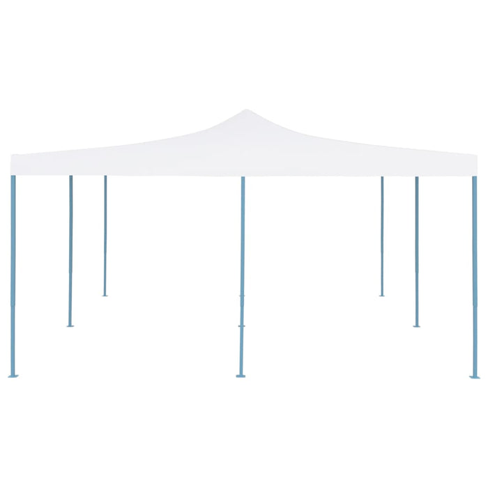 Gazebo Pieghevole 5x5 m Bianco  cod mxl 65956