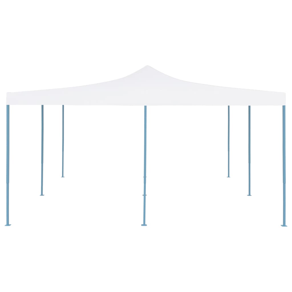 Gazebo Pieghevole 5x5 m Bianco cod 10328