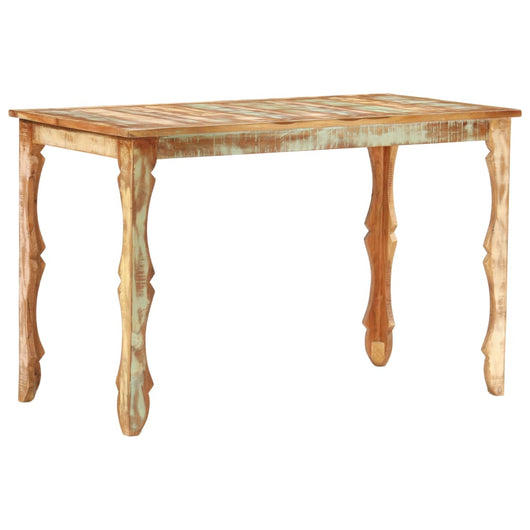 Tavolo da Pranzo 120x60x76 cm in Legno Massello di Recupero 286488