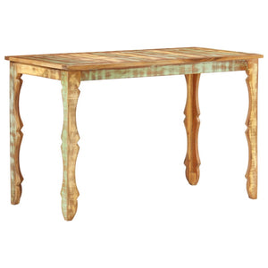 Tavolo da Pranzo 120x60x76 cm in Legno Massello di Recupero 286488