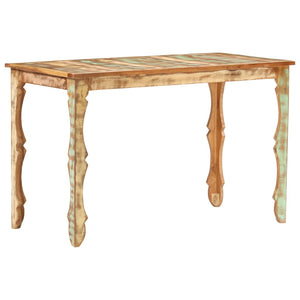 Tavolo da Pranzo 120x60x76 cm in Legno Massello di Recupero 286488