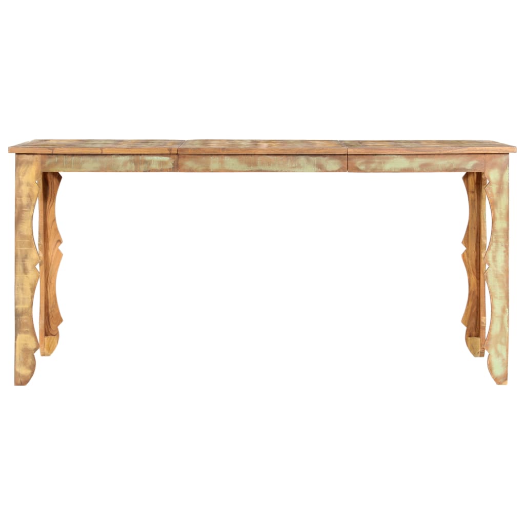 Tavolo da Pranzo 160x80x76 cm in Legno Massello di Recupero cod mxl 63570