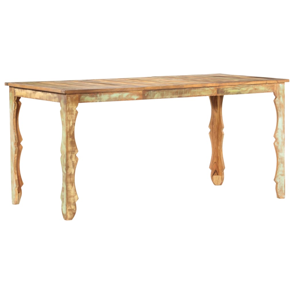 Tavolo da Pranzo 160x80x76 cm in Legno Massello di Recupero cod mxl 63570