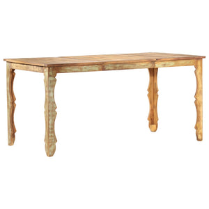 Tavolo da Pranzo 160x80x76 cm in Legno Massello di Recupero 286490