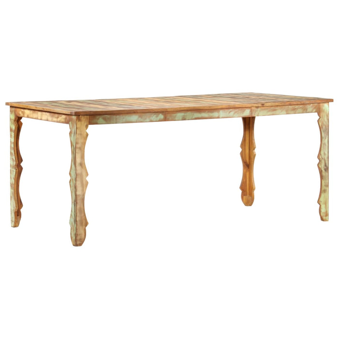 Tavolo da Pranzo 180x90x76 cm in Legno Massello di Recupero cod mxl 28074