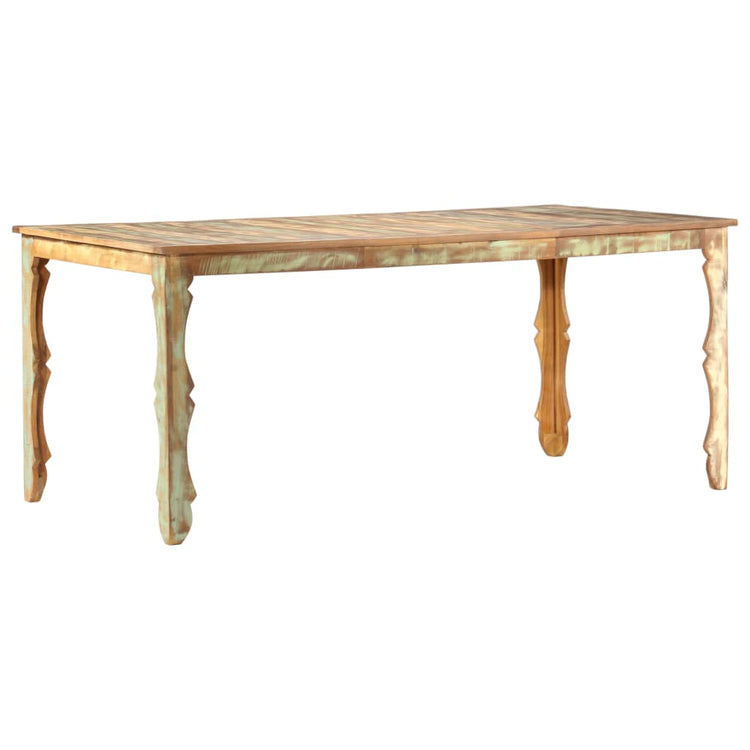 Tavolo da Pranzo 180x90x76 cm in Legno Massello di Recupero cod mxl 28074