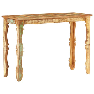 Tavolo Consolle 110x40x76 cm in Legno Massello di Recupero cod mxl 15808