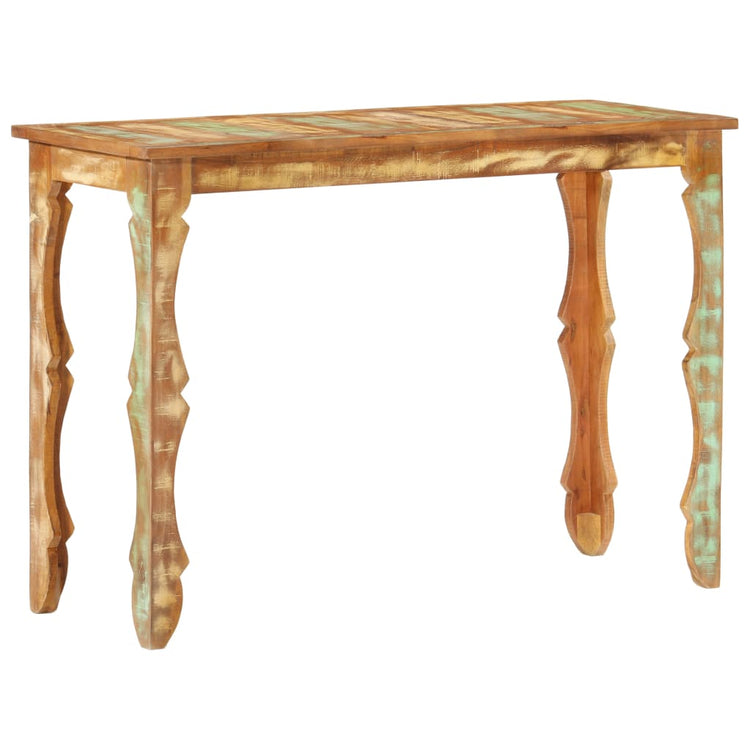 Tavolo Consolle 110x40x76 cm in Legno Massello di Recupero cod mxl 15808