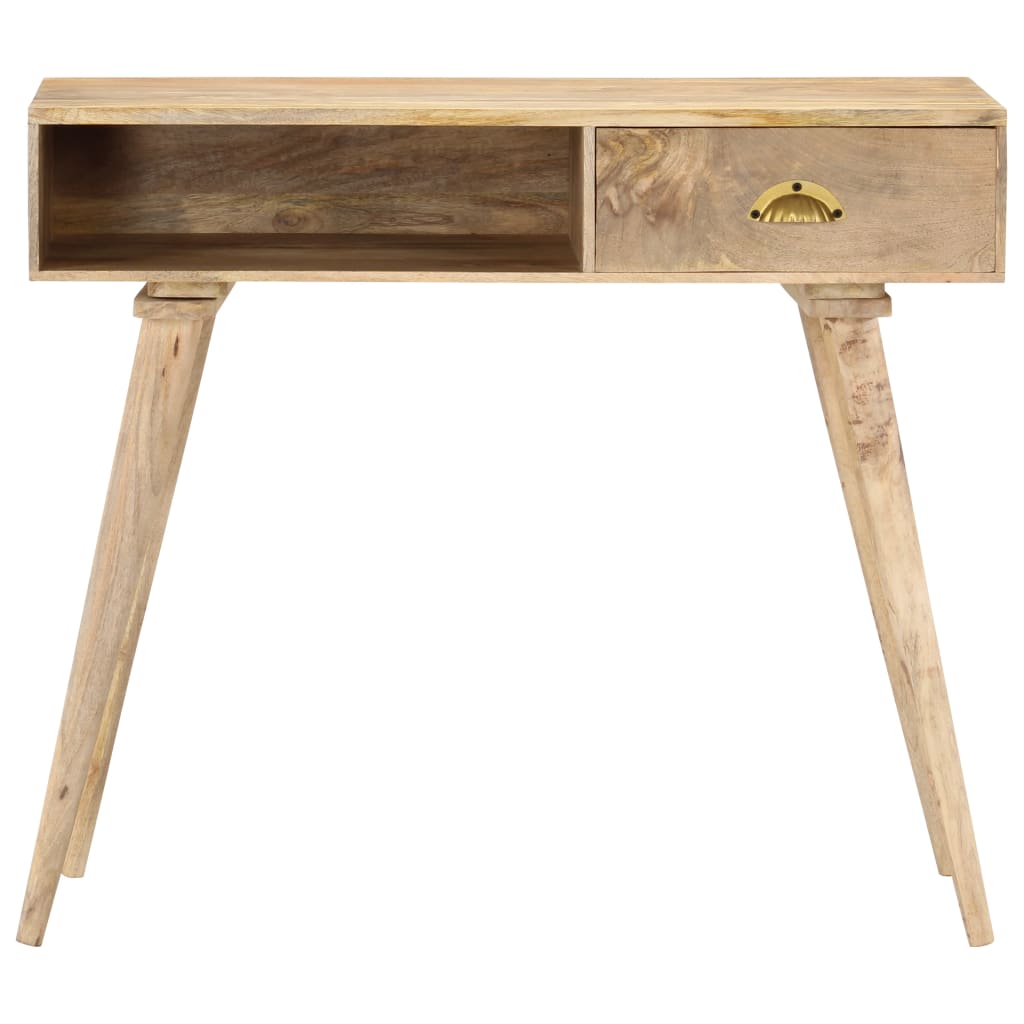 Tavolo Consolle 90x45x75 cm in Legno Massello di Mango 286180