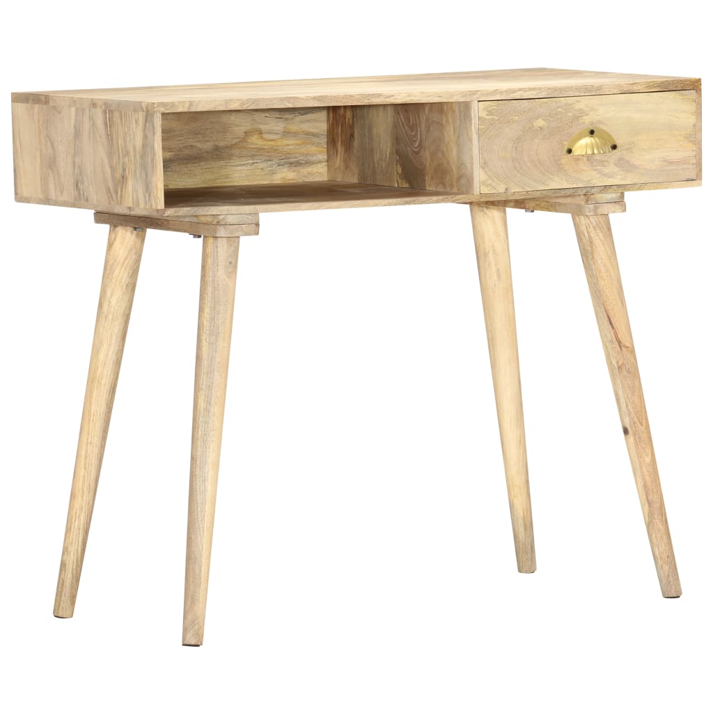 Tavolo Consolle 90x45x75 cm in Legno Massello di Mango 286180