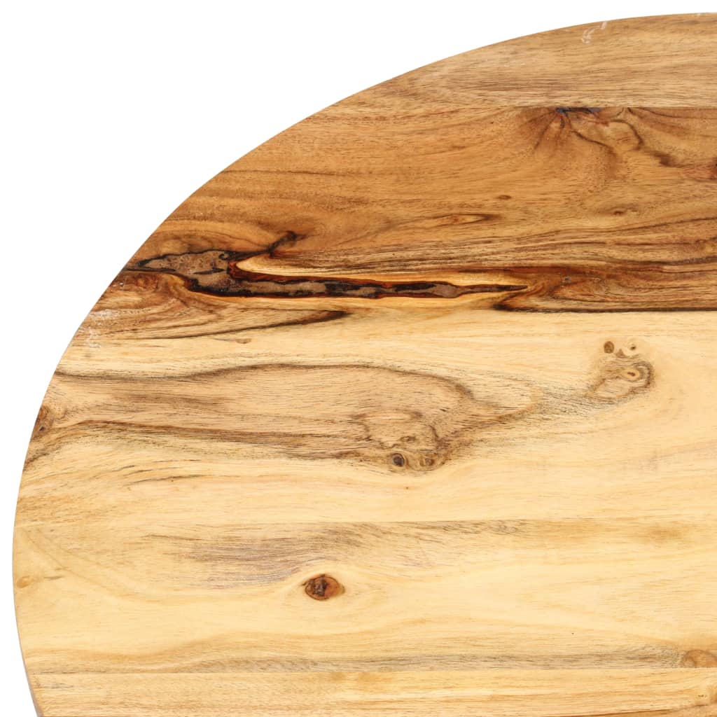 Tavolini Impilabili 3 pz in Legno Massello di Acacia 286185