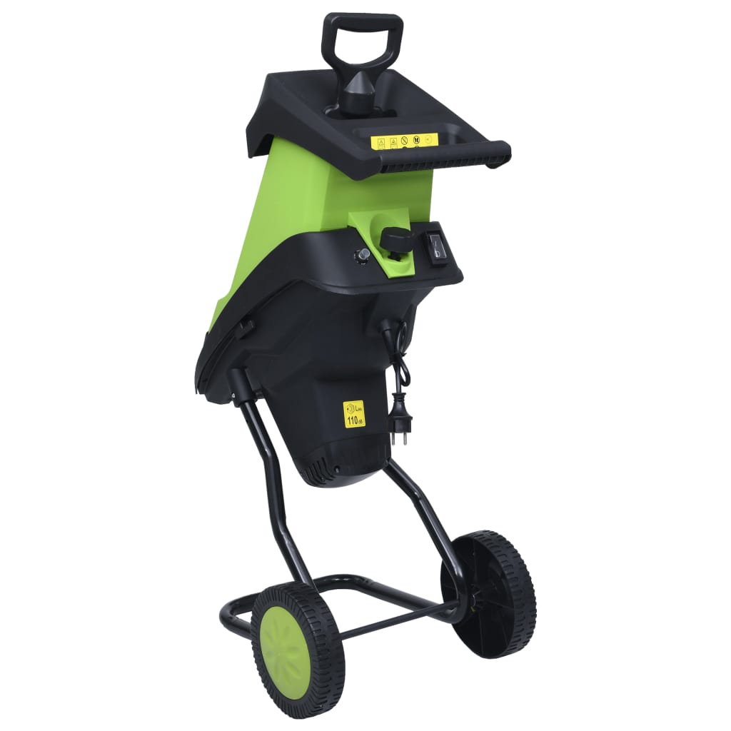 Trituratore da Giardino Elettrico con 2 Lame Extra 2400 W cod mxl 60647