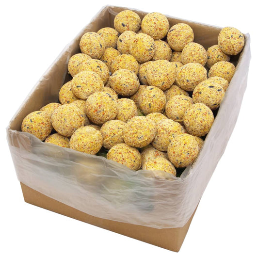 Palline di Grasso e Semi per Uccelli 200 pz 90g cod mxl 58169