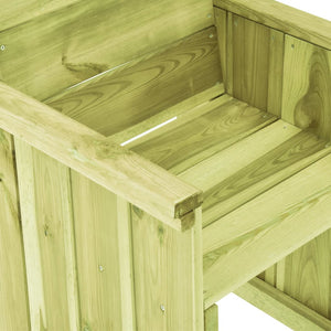 Sedia da Giardino in Legno di Pino Impregnato cod mxl 47418