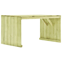 Tavolo da Giardino 150x87x80 cm in Legno di Pino Impregnato 49034