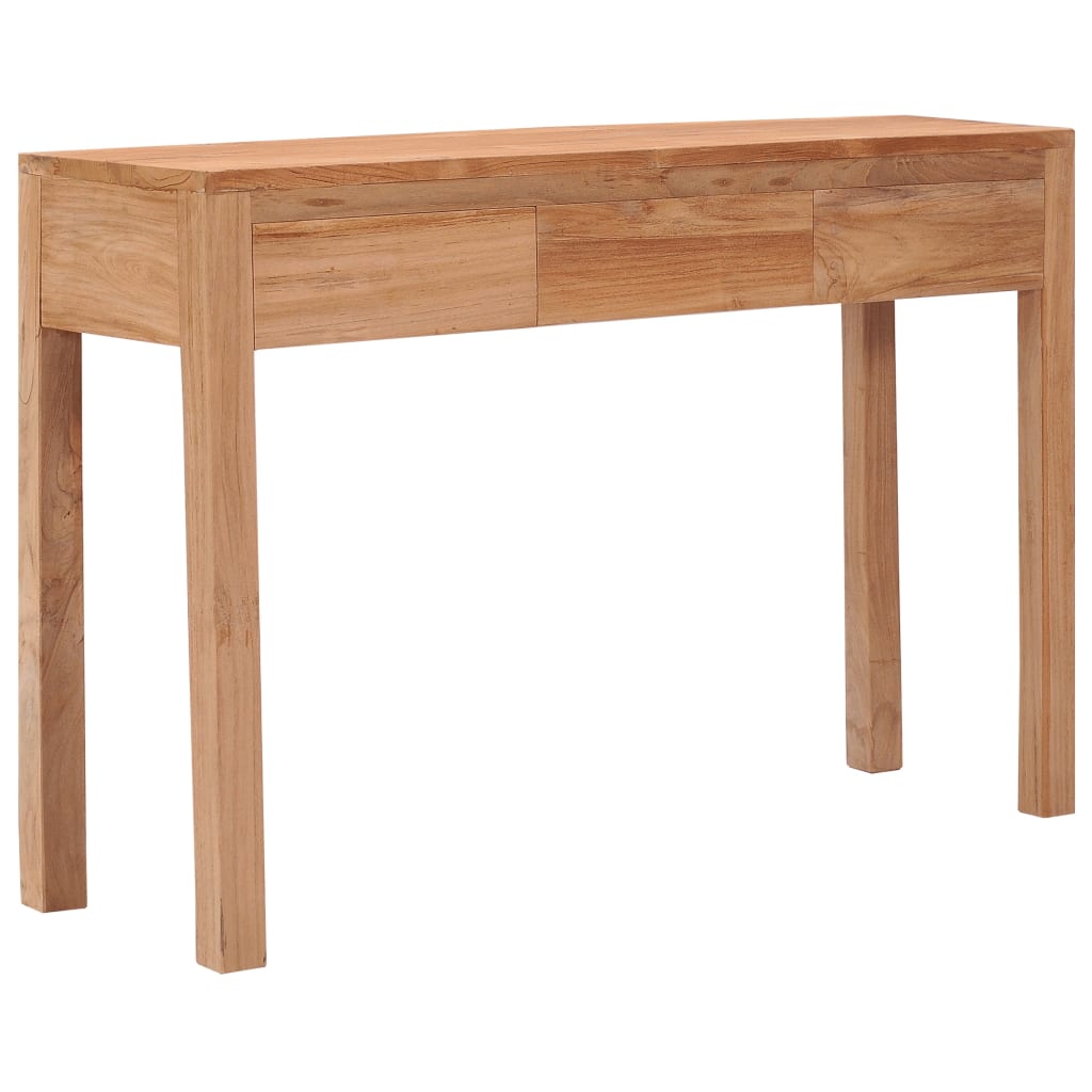 Tavolo Consolle 110x35x75 cm in Legno Massello di Teak 287229