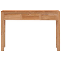 Tavolo Consolle 110x35x75 cm in Legno Massello di Teak cod mxl 20831