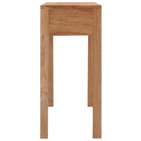 Tavolo Consolle 110x35x75 cm in Legno Massello di Teak cod mxl 20831