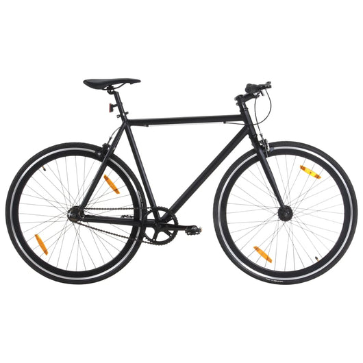 Bicicletta a Scatto Fisso Nera 700c 51 cm 92249