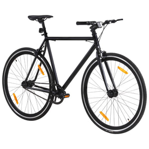 Bicicletta a Scatto Fisso Nera 700c 51 cm 92249