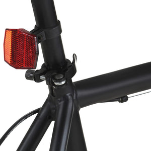 Bicicletta a Scatto Fisso Nera 700c 51 cm 92249