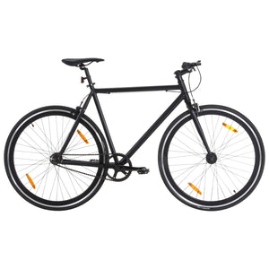 Bicicletta a Scatto Fisso Nera 700c 55 cmcod mxl 90535