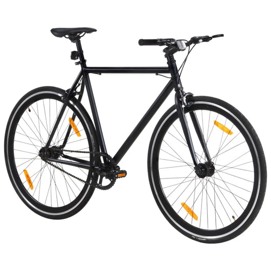 Bicicletta a Scatto Fisso Nera 700c 55 cm 92250