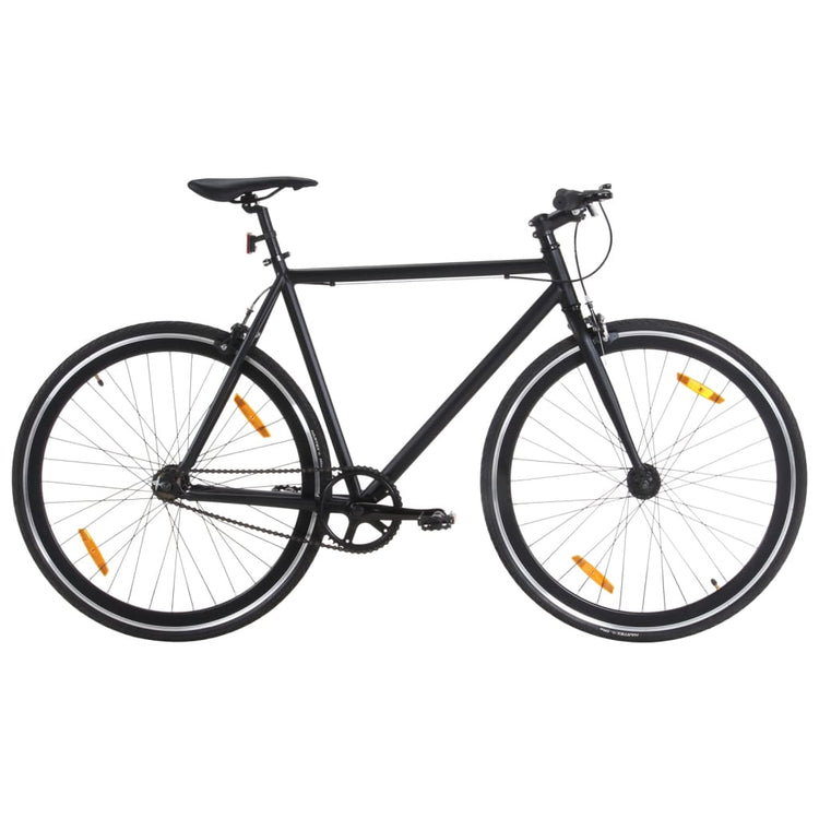 Bicicletta a Scatto Fisso Nera 700c 59 cm 92251