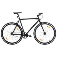 Bicicletta a Scatto Fisso Nera 700c 59 cmcod mxl 114532