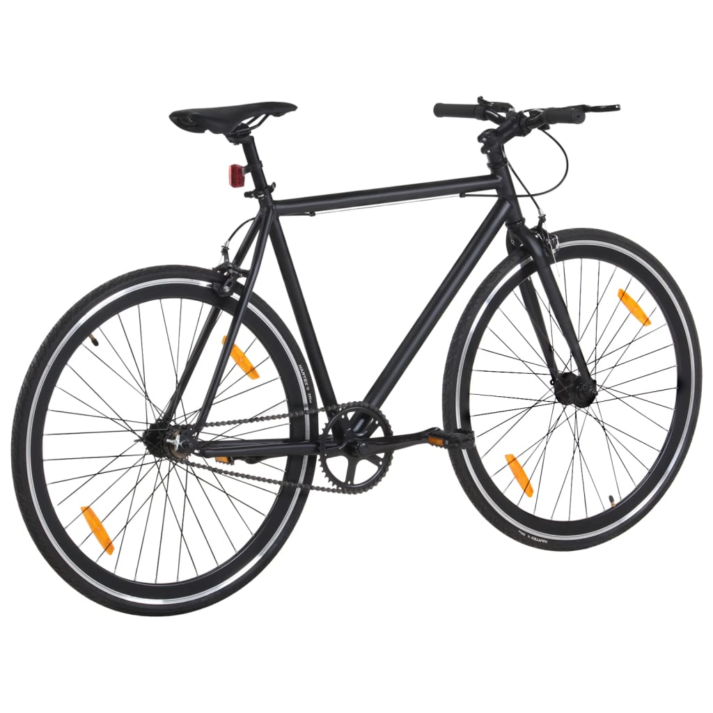 Bicicletta a Scatto Fisso Nera 700c 59 cm 92251