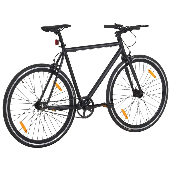 Bicicletta a Scatto Fisso Nera 700c 59 cmcod mxl 114532