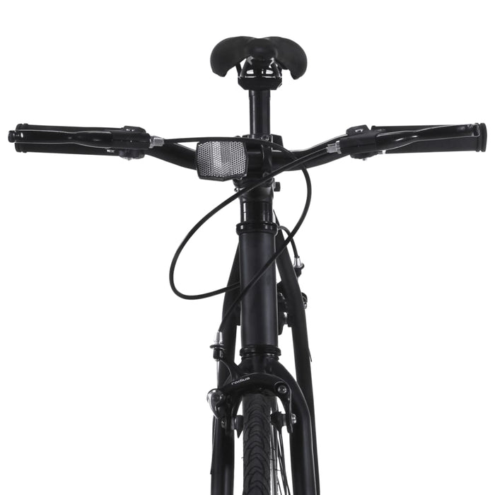 Bicicletta a Scatto Fisso Nera e Verde 700c 51 cm 92255