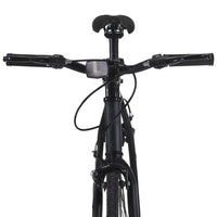 Bicicletta a Scatto Fisso Nera e Blu 700c 51 cm 92258