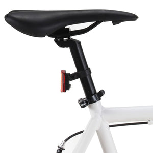 Bicicletta a Scatto Fisso Bianca e Verde 700c 51 cm 92267