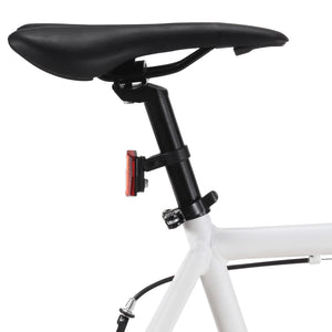 Bicicletta a Scatto Fisso Bianca e Blu 700c 51 cm 92270