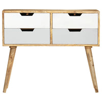 Credenza 85x40x71 cm in Legno Massello di Mango cod mxl 23796