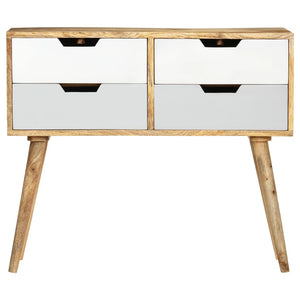 Credenza 85x40x71 cm in Legno Massello di Mango cod mxl 23796