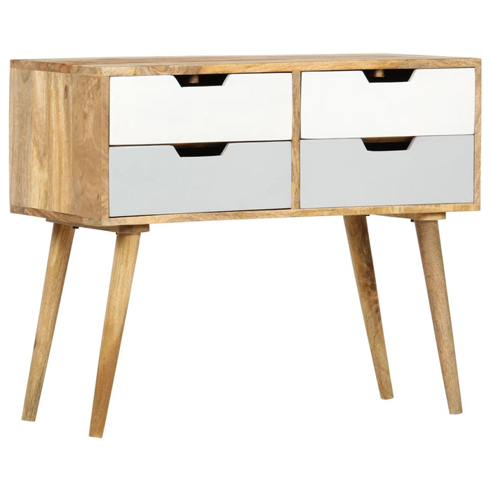 Credenza 85x40x71 cm in Legno Massello di Mango cod mxl 23796