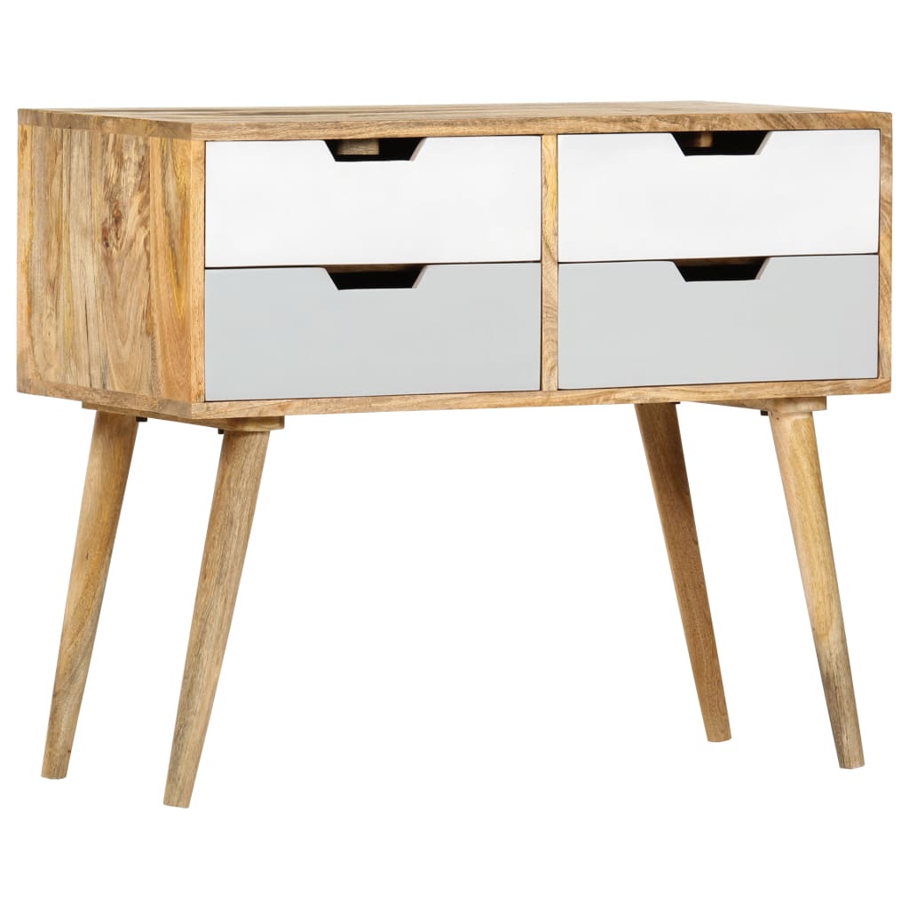 Credenza 85x40x71 cm in Legno Massello di Mango cod mxl 23796